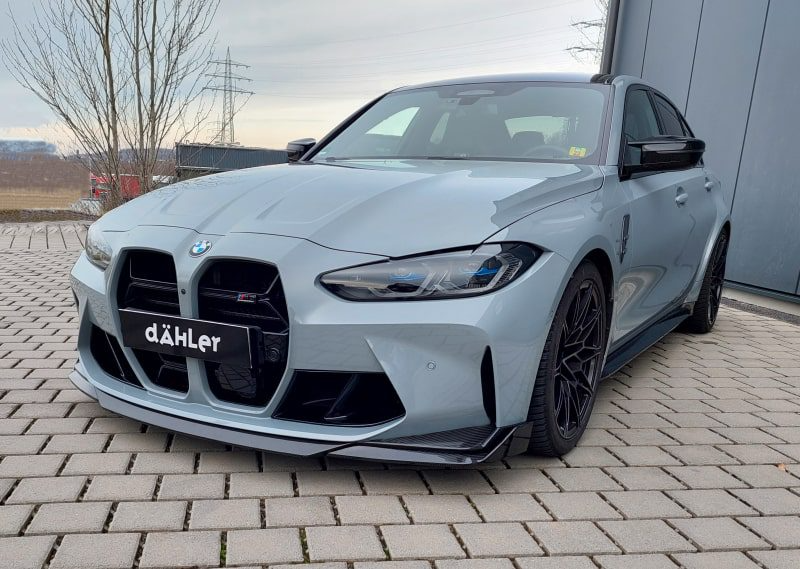 dAHLer Carbon Fiber Front Lip BMW M3 G80 G81 and M4 G82 G83