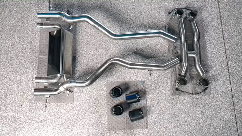 dAHLer Performance Cat-Back Exhaust Systems BMW M4 Competition Convertible G83