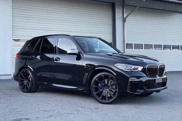 dAHler 23 inch FORGED Wheel and Tire Set for BMW X5 G05