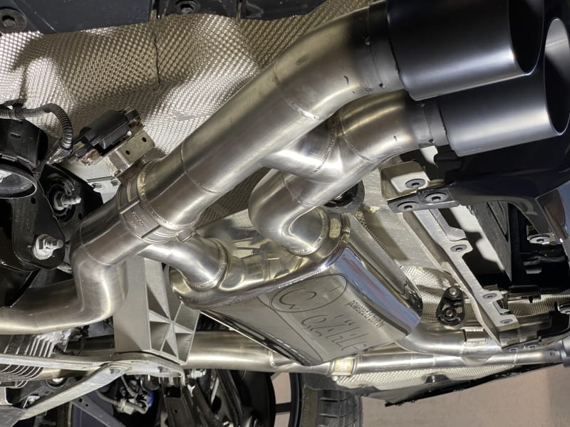 dAHLer Performance Axle-Back Exhaust System BMW M8 Competition