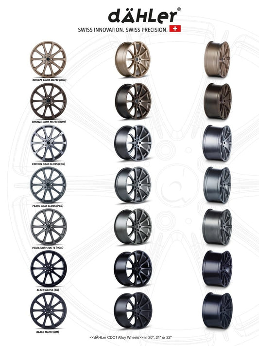 dAHler Alloy Wheels for all BMW 8 Series G14, G15, G16