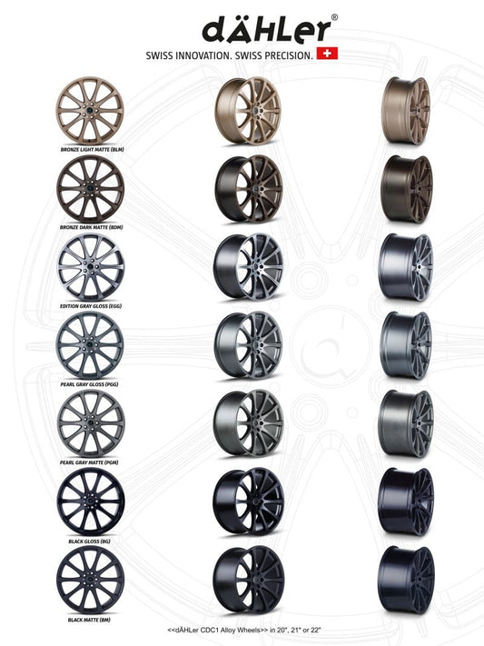 dAHler Alloy Wheels for all BMW 8 Series G14, G15, G16