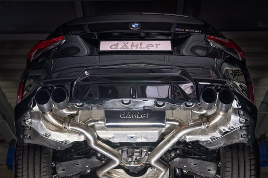 dAHLer Cat-Back Exhaust System BMW M240i xDrive G42 with sound video